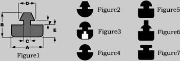Bumpers - Button Bumpers - Button Bumpers,Rubber Molded Parts
